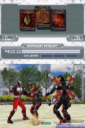 Kamen Rider - Dragon Knight (USA) (En,Fr,Es) screen shot game playing